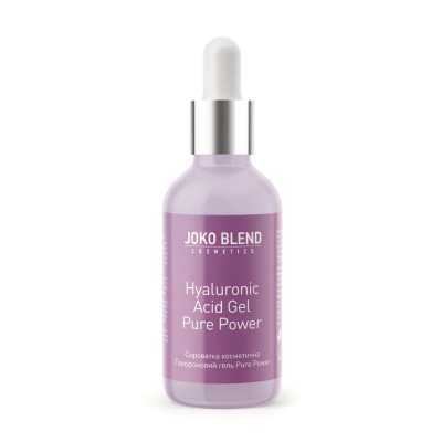 Joko Blend Hyaluronic Acid Gel Pure Power зволожуюча сироватка для обличчя, 30 мл 